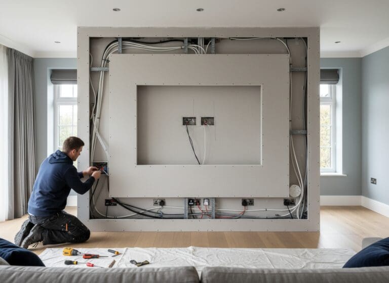 Do You Need an Electrician for a Media Wall?