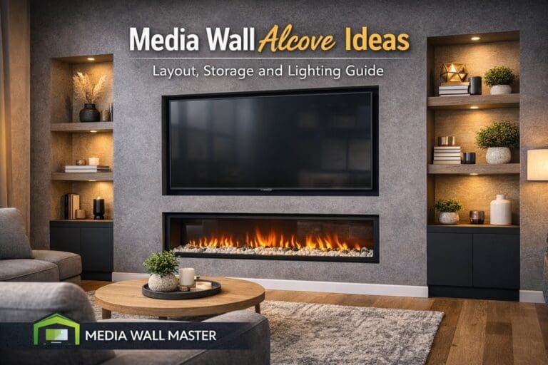 Media Wall Alcove Ideas: Layout, Storage and Lighting Guide | Media Wall Master