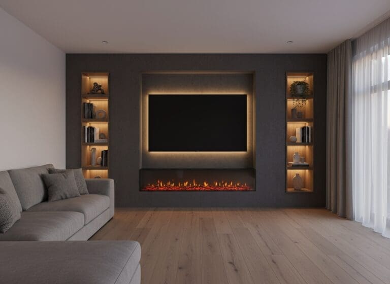 Choosing the Right TV Size for Your Media Wall