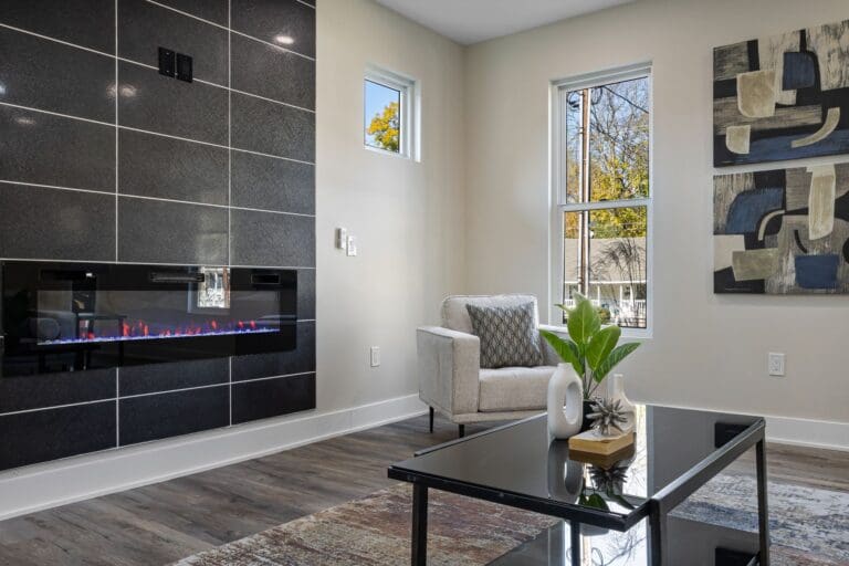 Gas Fire vs Electric Fire for a Media Wall: What’s the Difference?